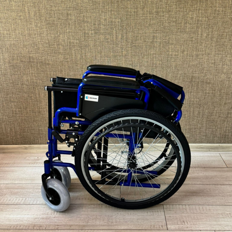 BME4617 Özellikli Tekerlekli Sandalye Mavi