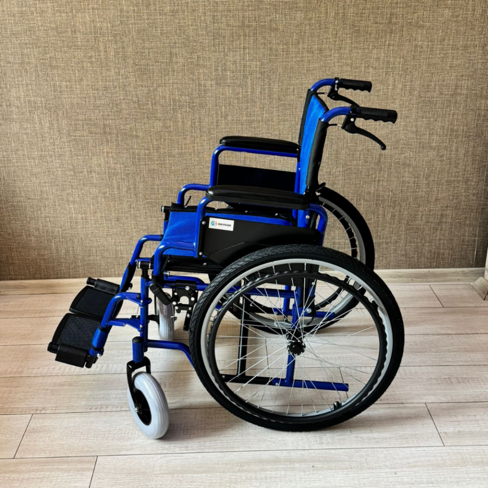 BME4617 Özellikli Tekerlekli Sandalye Mavi