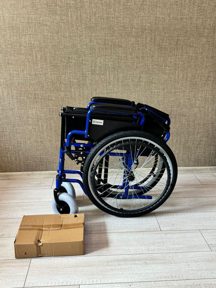 Bemor 4617 Özellikli Tekerlekli Sandalye Mavi