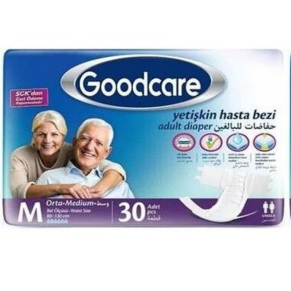 Goodcare Belbantlı Hasta Alt Bezi Medium 30-LU (4 PKT)