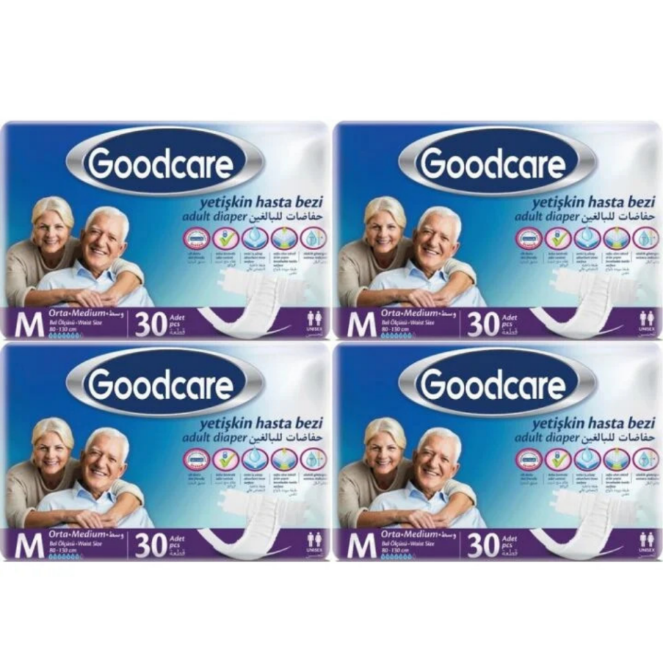 Goodcare Belbantlı Hasta Alt Bezi Medium 30-LU (4 PKT)