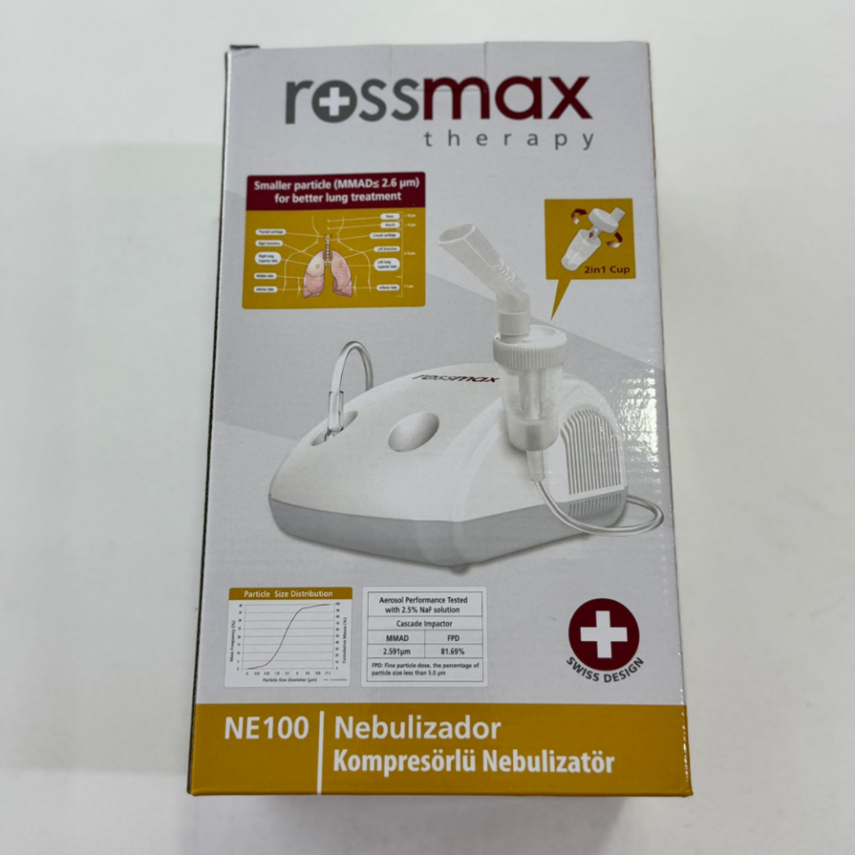 Rossmax NE100 Kompresörlü Nebulizatör