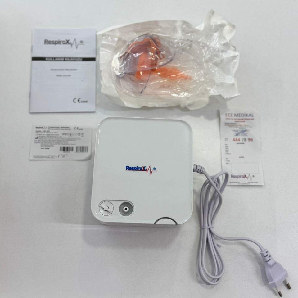 Respirox AXD-303 Kompresörlü Nebulizatör
