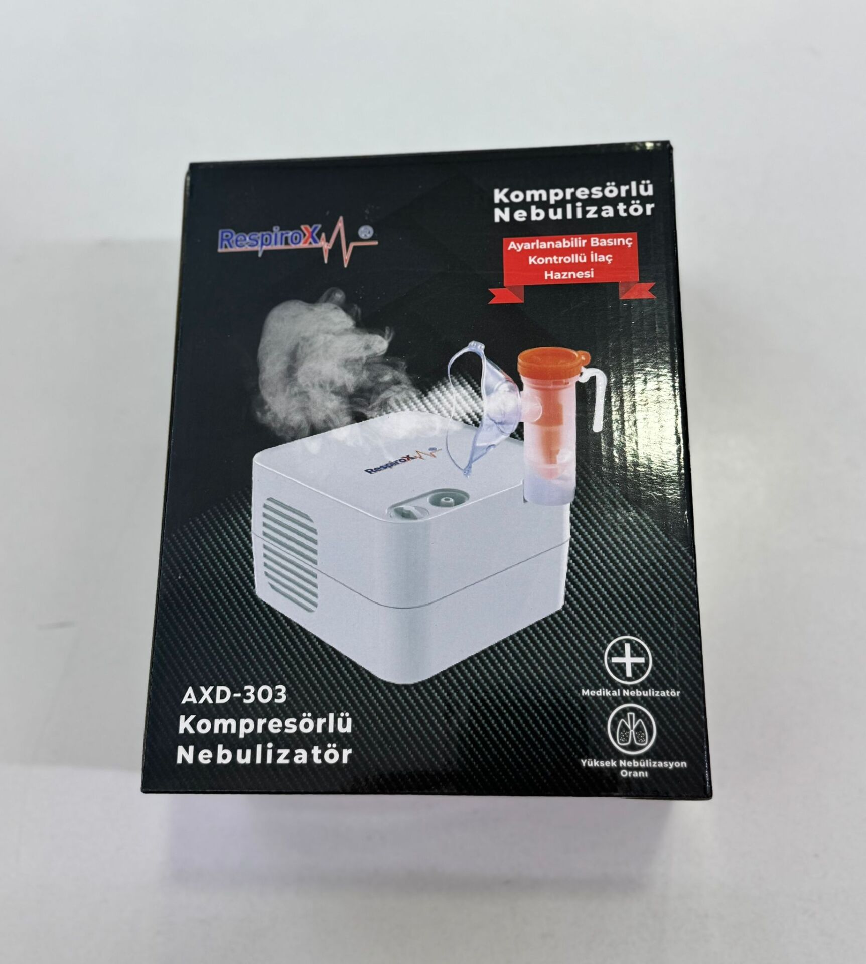 Respirox AXD-303 Kompresörlü Nebulizatör
