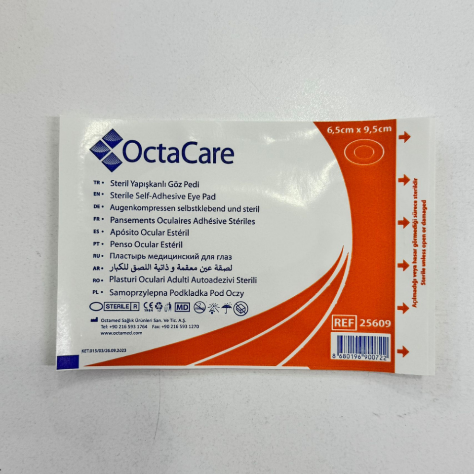 Octacare Yetişkin Göz Bandı 50'li