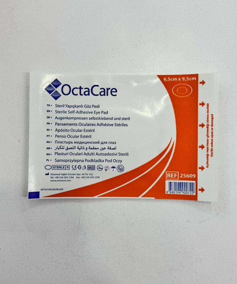 Octacare Yetişkin Göz Bandı 50'li